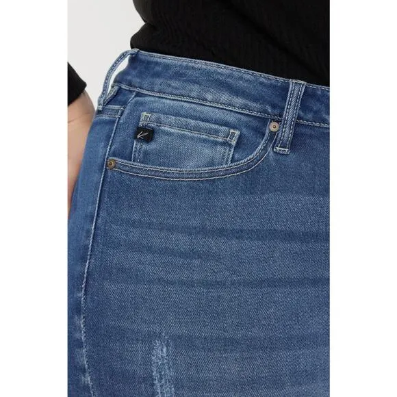 KanCan Bellatrix High Rise Ankle Skinny Denim Jeans Womens Plus Size 18W New