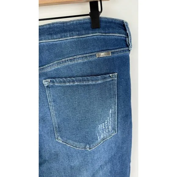 KanCan Bellatrix High Rise Ankle Skinny Denim Jeans Womens Plus Size 18W New
