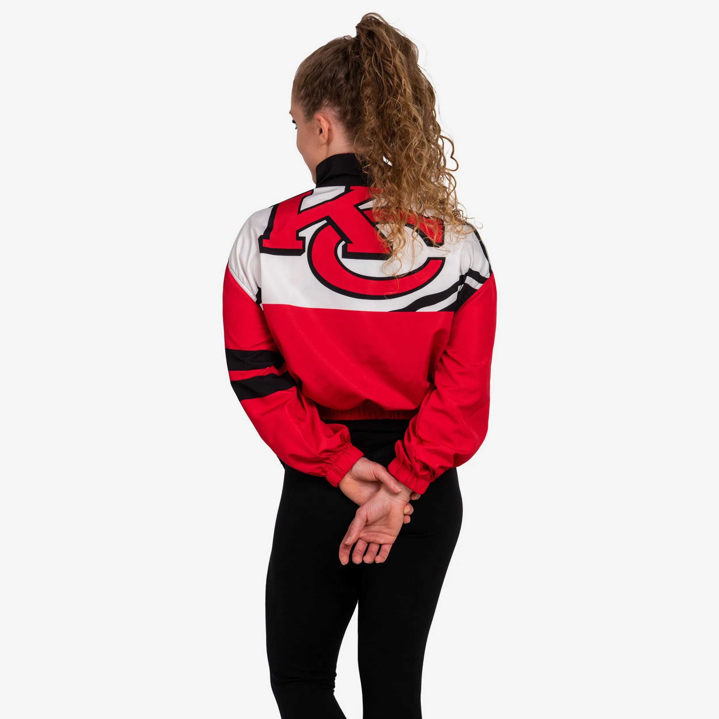 Kansas City Chiefs Womens Winning Play Windbreaker