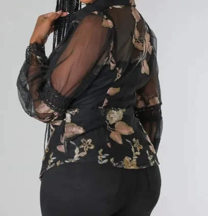 “Kaya” Lace Top