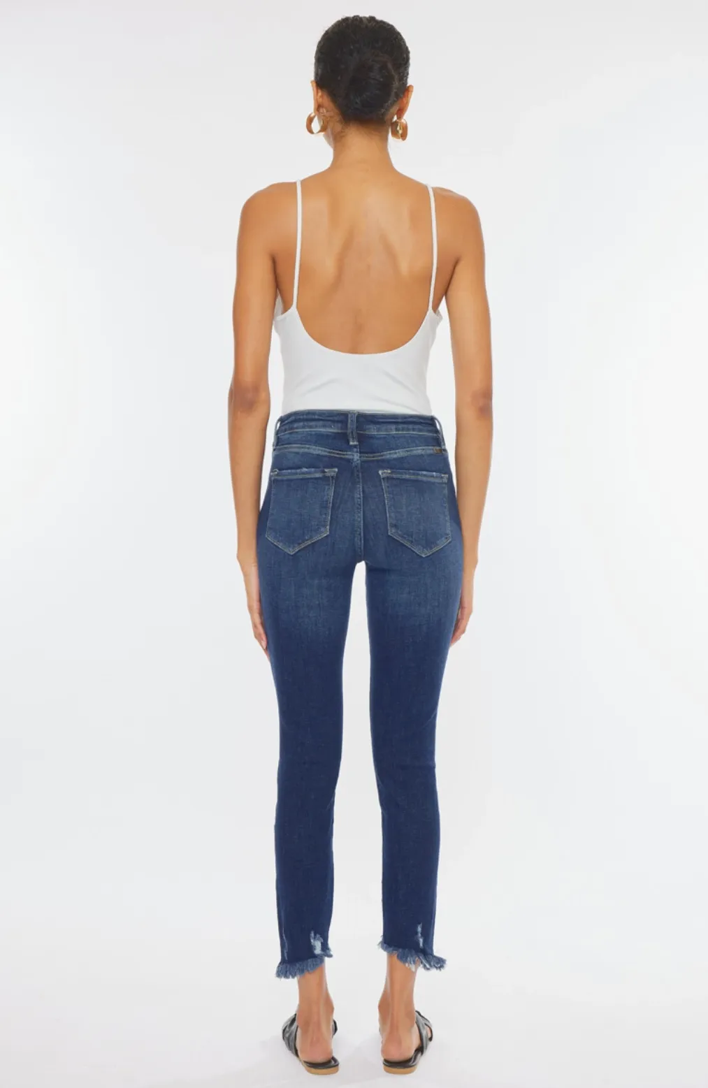 KC8577D Nashville Line Thompson Lane Crop Jean
