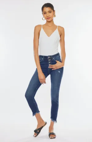 KC8577D Nashville Line Thompson Lane Crop Jean