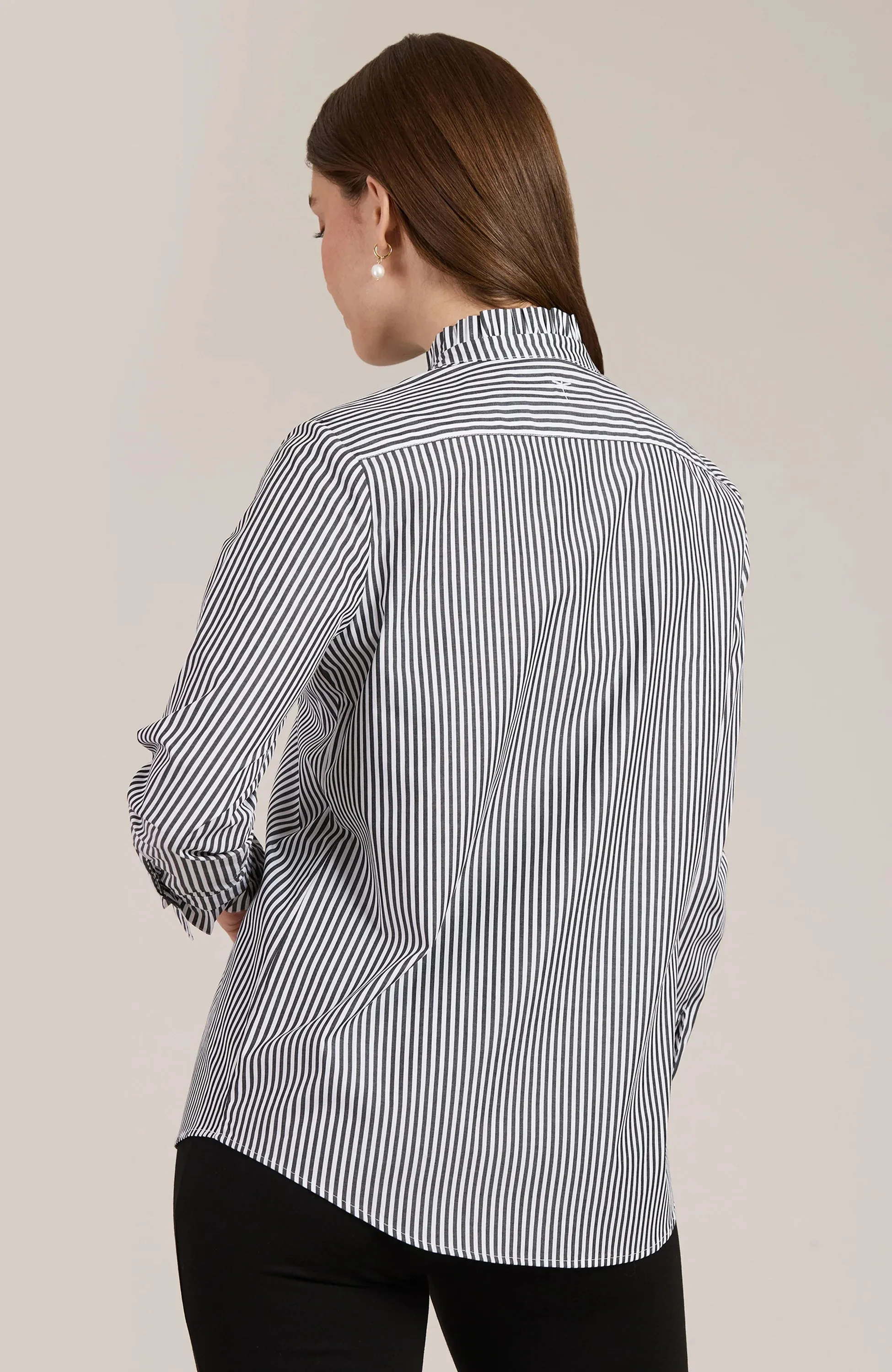 Kelsey Stripe Top (Black)