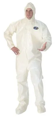 Kimberly-Clark Professional KLEENGUARD A80HZDGRD 3XL  WHT CHEM CVR, 45646