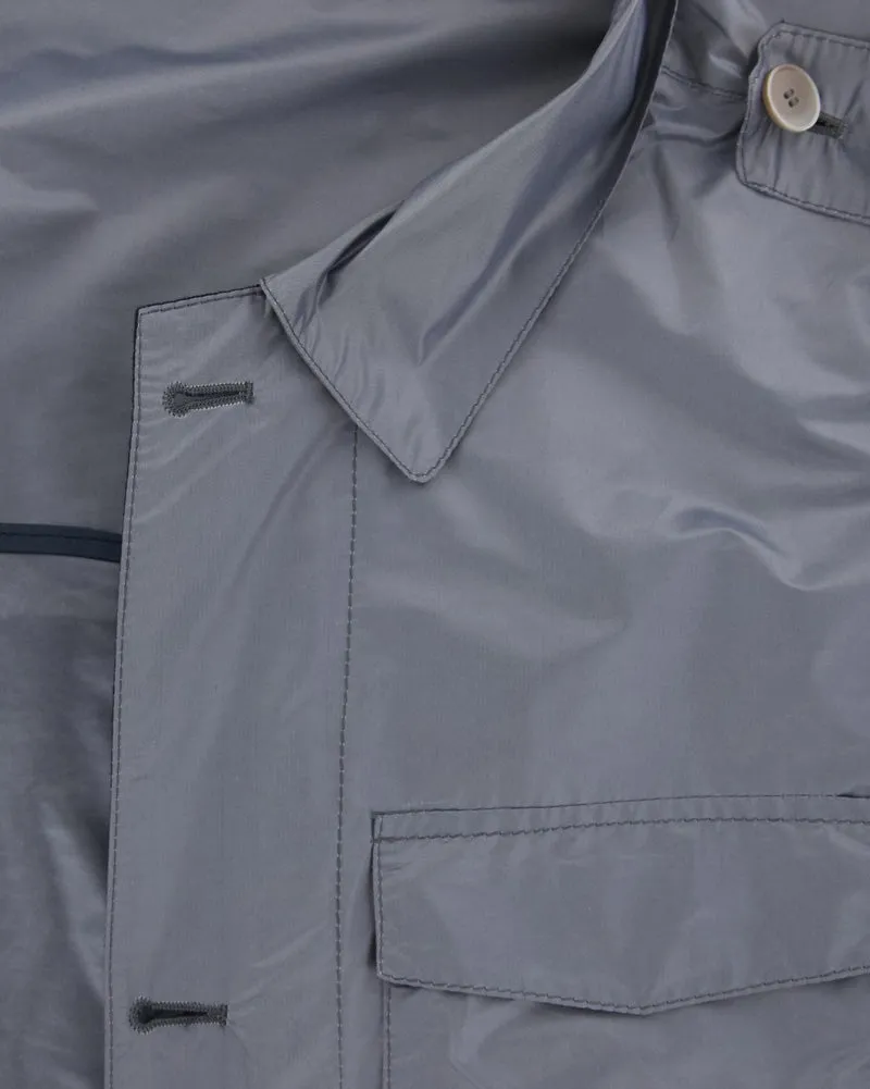 Kiton Gray Windbreaker