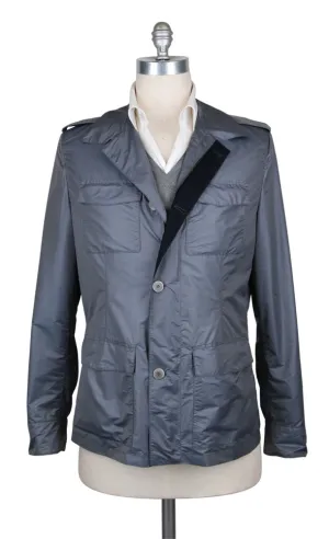 Kiton Gray Windbreaker