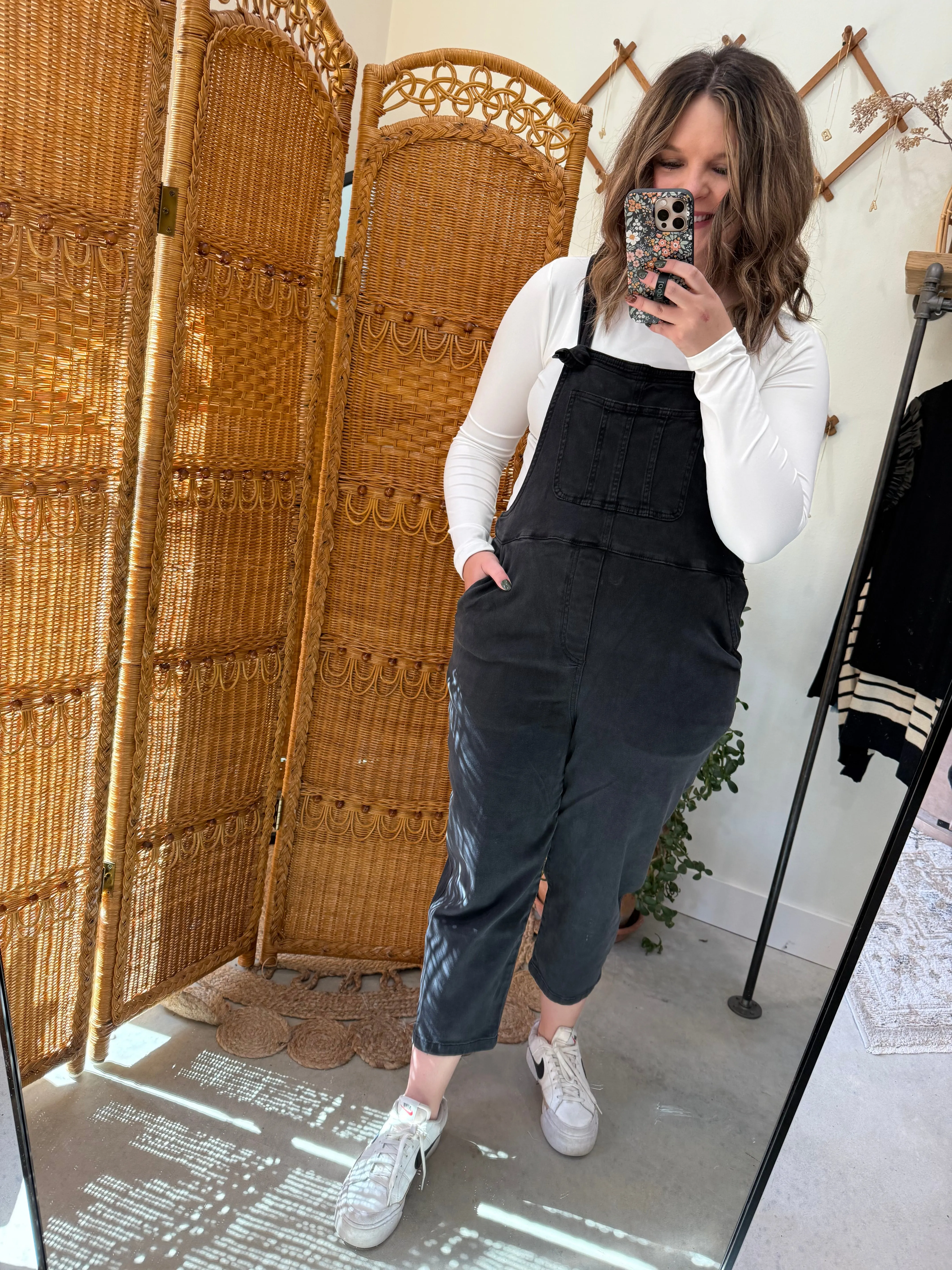 Knotted Camel Overalls