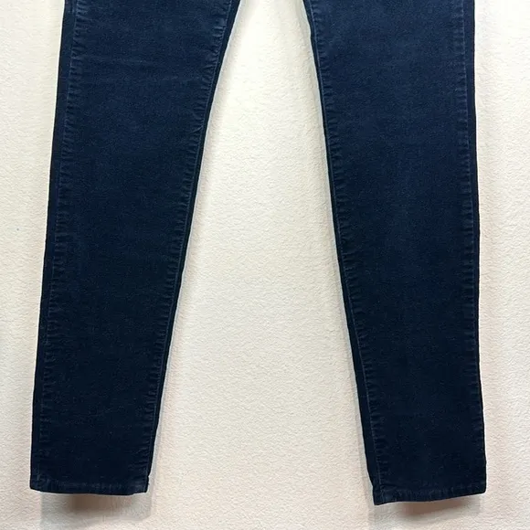 Kut From The Kloth Black Corduroy Skinny Jeans Diana Skinny Low Rise, Size 2