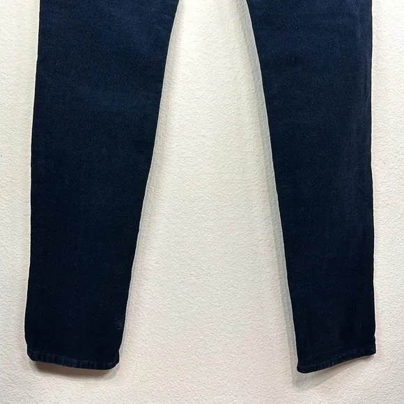 Kut From The Kloth Black Corduroy Skinny Jeans Diana Skinny Low Rise, Size 2