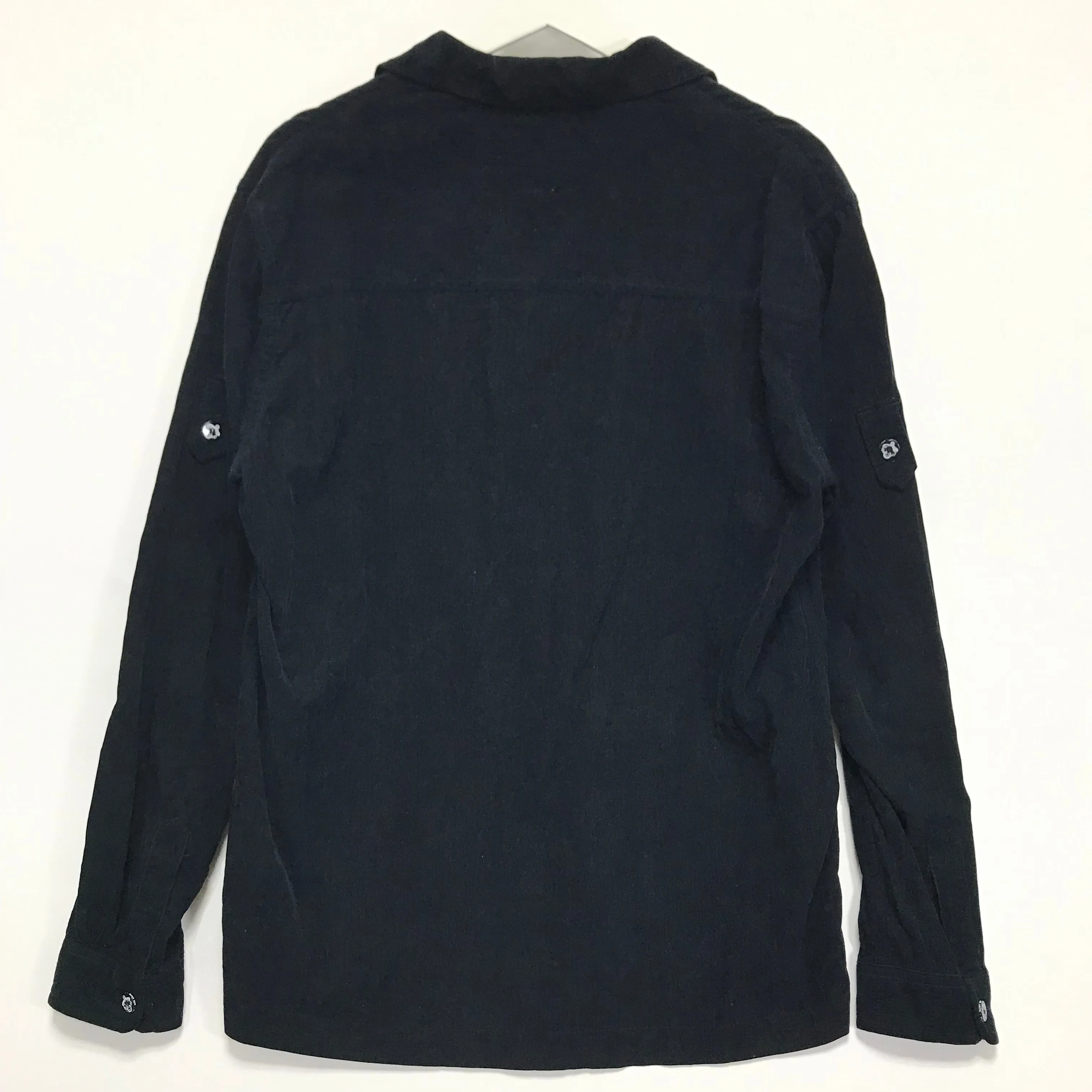 [L] WTaps 11AW Deck Corduroy L/S Shirt Navy