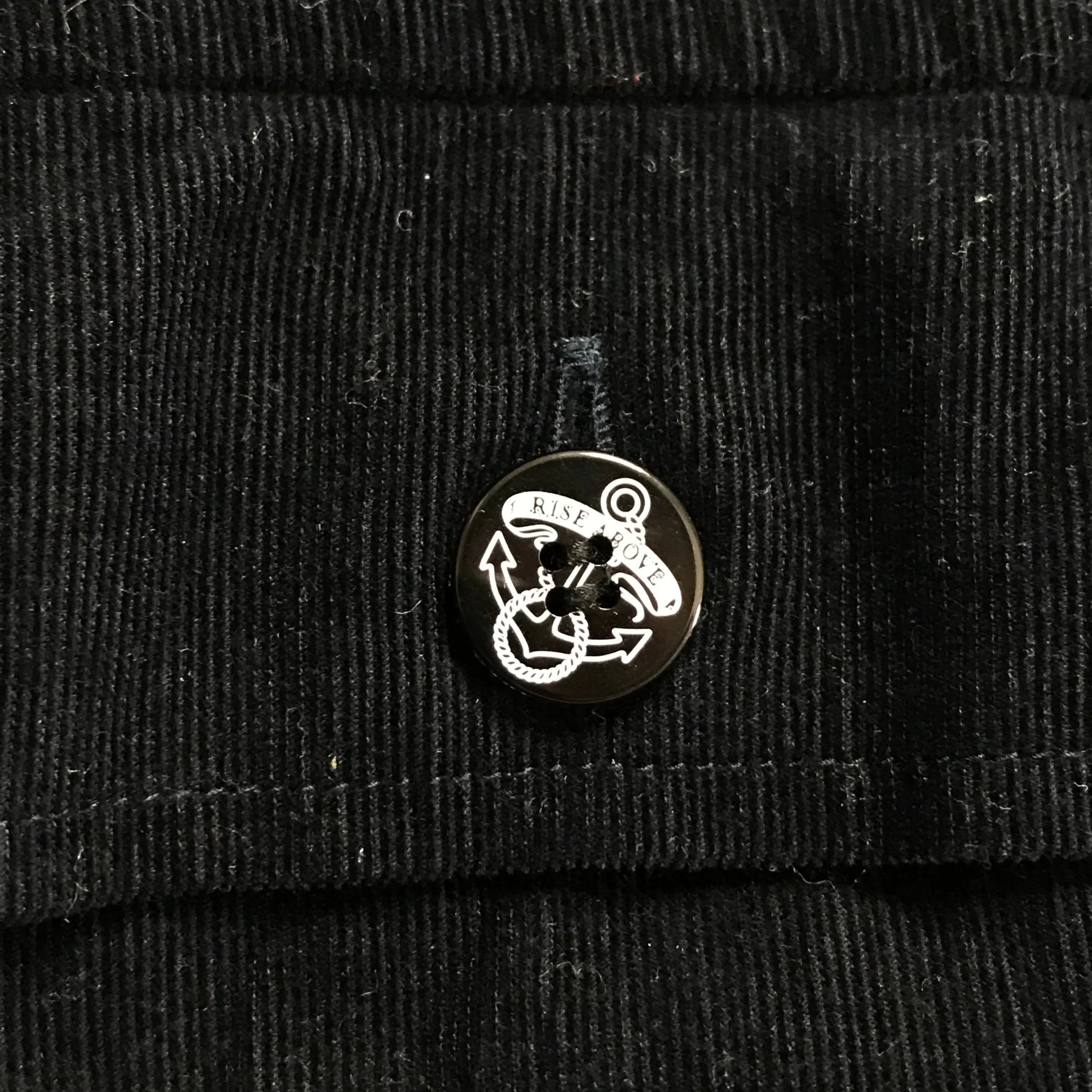 [L] WTaps 11AW Deck Corduroy L/S Shirt Navy