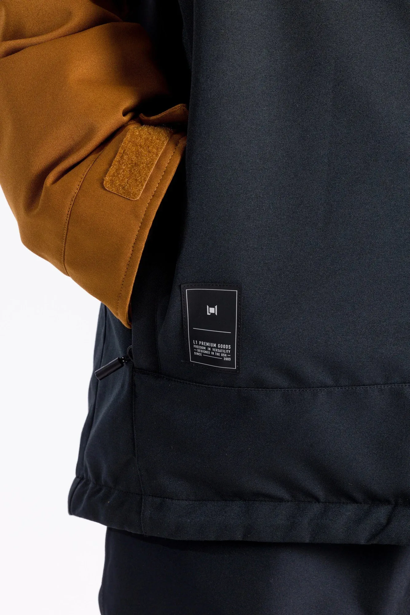 L1 Hasting Mens Jacket Amber / Black