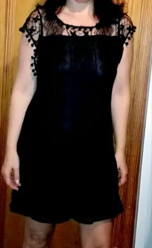 Lace Tassel Dress Multiple Colors