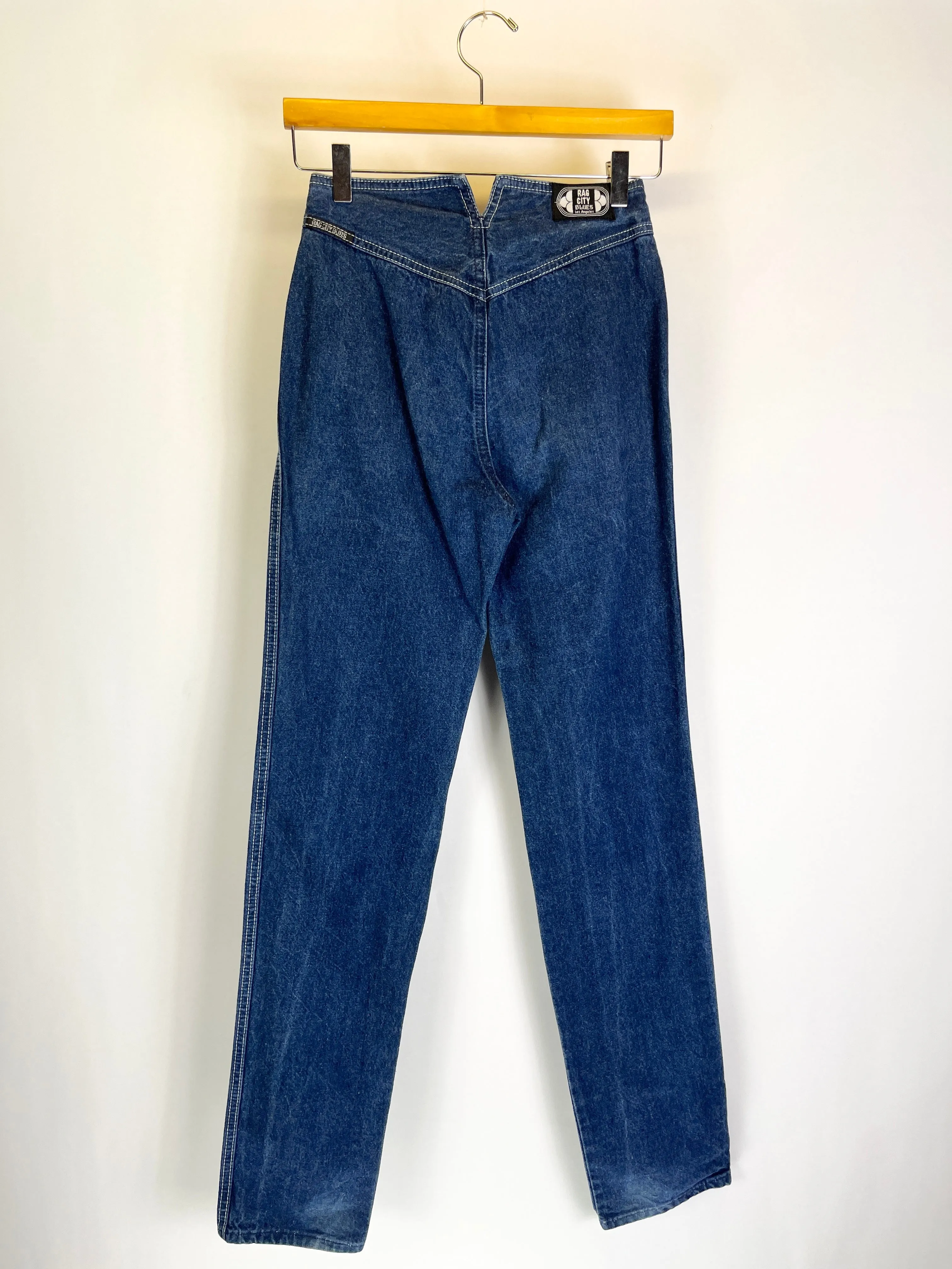 Lace Up Jeans