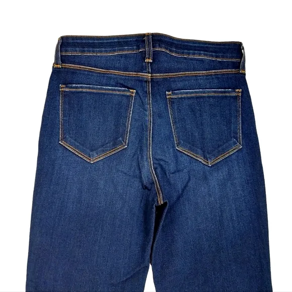 L'agence Margot Skinny High Rise Blue Baltic Jeans