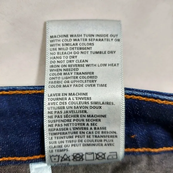 L'agence Margot Skinny High Rise Blue Baltic Jeans