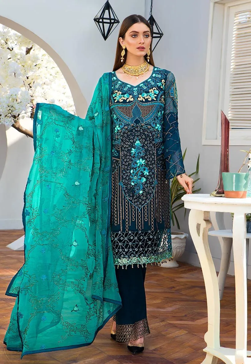 Latest Eid Wear in Chiffon Fabric #M0119