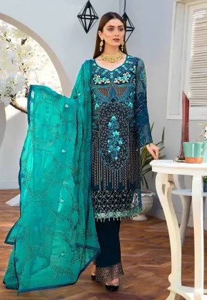 Latest Eid Wear in Chiffon Fabric #M0119