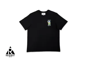 Le Jeu Colore Screen Printed Tee "Black"