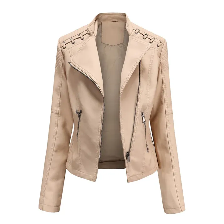 Leather Jacket: Marie - Stylish Design