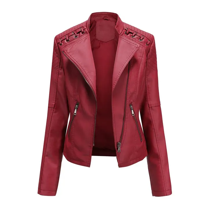Leather Jacket: Marie - Stylish Design