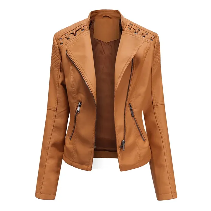 Leather Jacket: Marie - Stylish Design