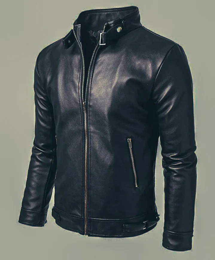 Leather Jacket Men's | Casual Jacket