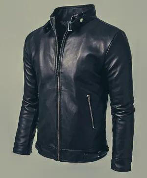 Leather Jacket Men's | Casual Jacket