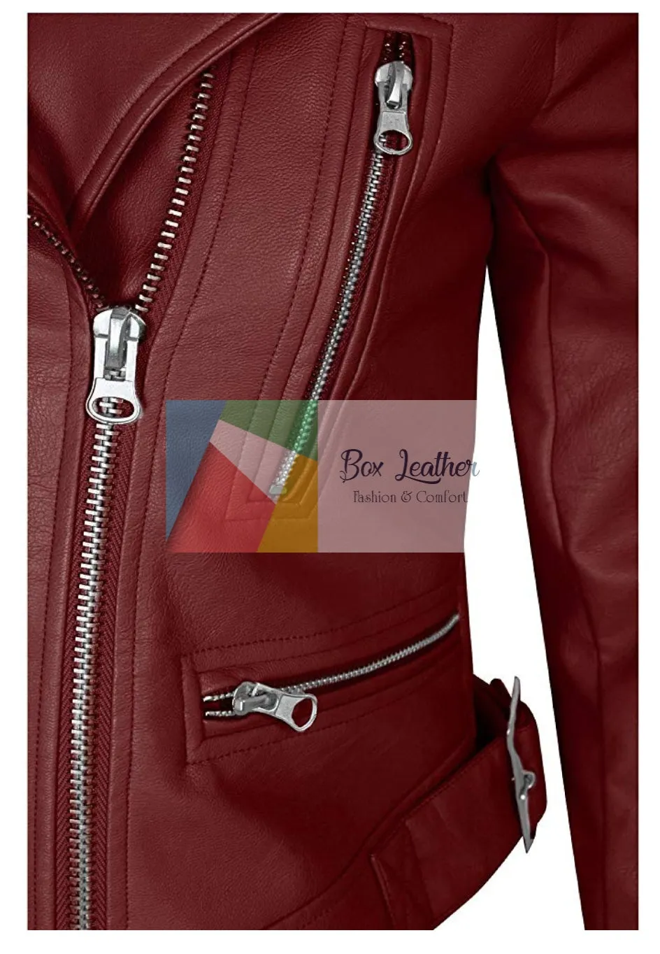 Leather Jacket Women Vintage