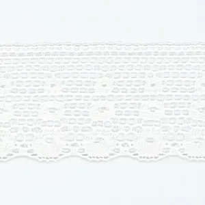 Leavers Trimming Lace #01 White