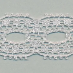 Leavers Trimming Lace #100 Pale Silver