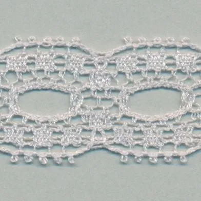 Leavers Trimming Lace #100 Pale Silver
