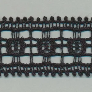 Leavers Trimming Lace #50 Black