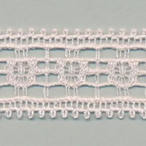 Leavers Trimming Lace #60 Marshmallow Pink
