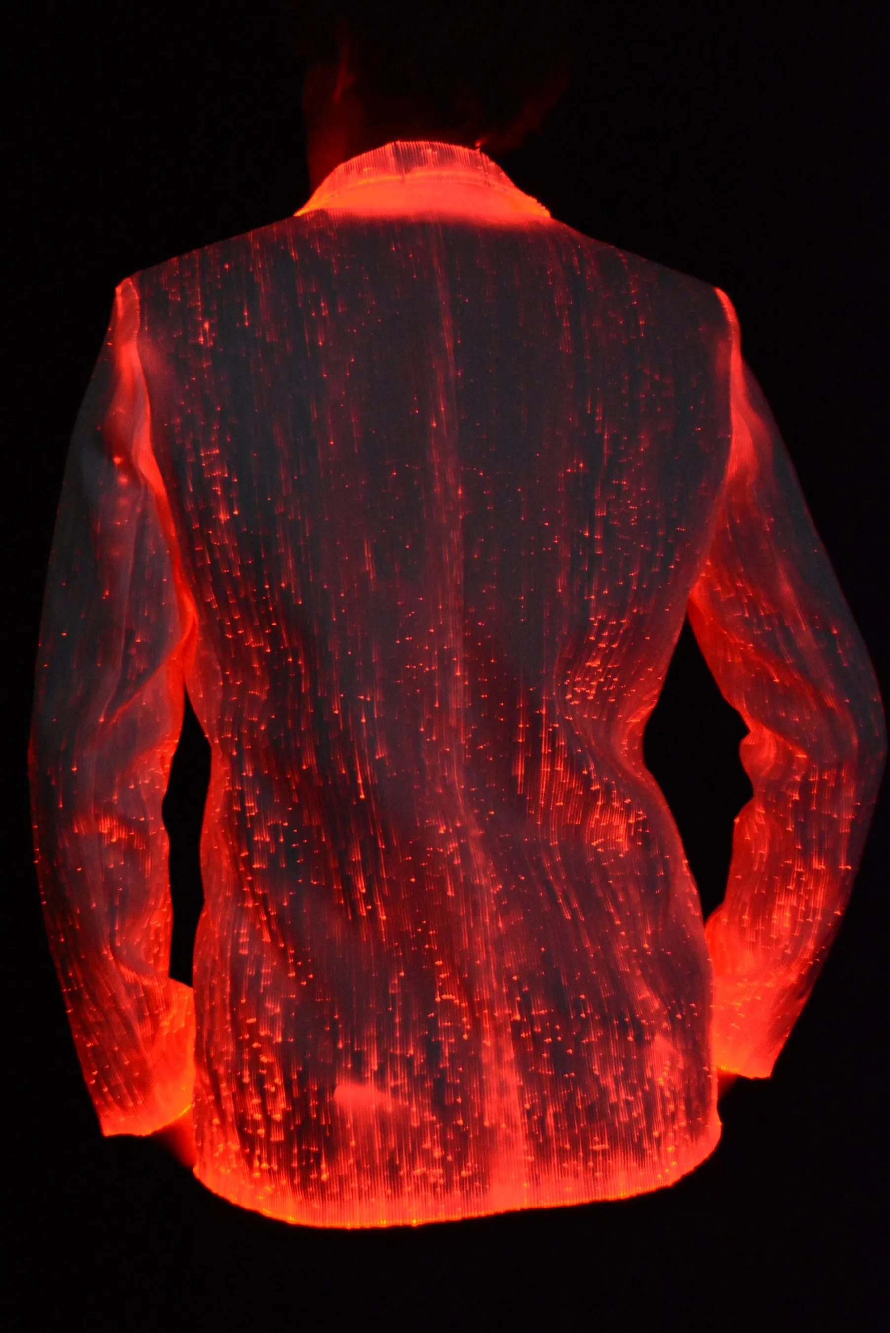 LED Light Up Fiber Optic Jackets