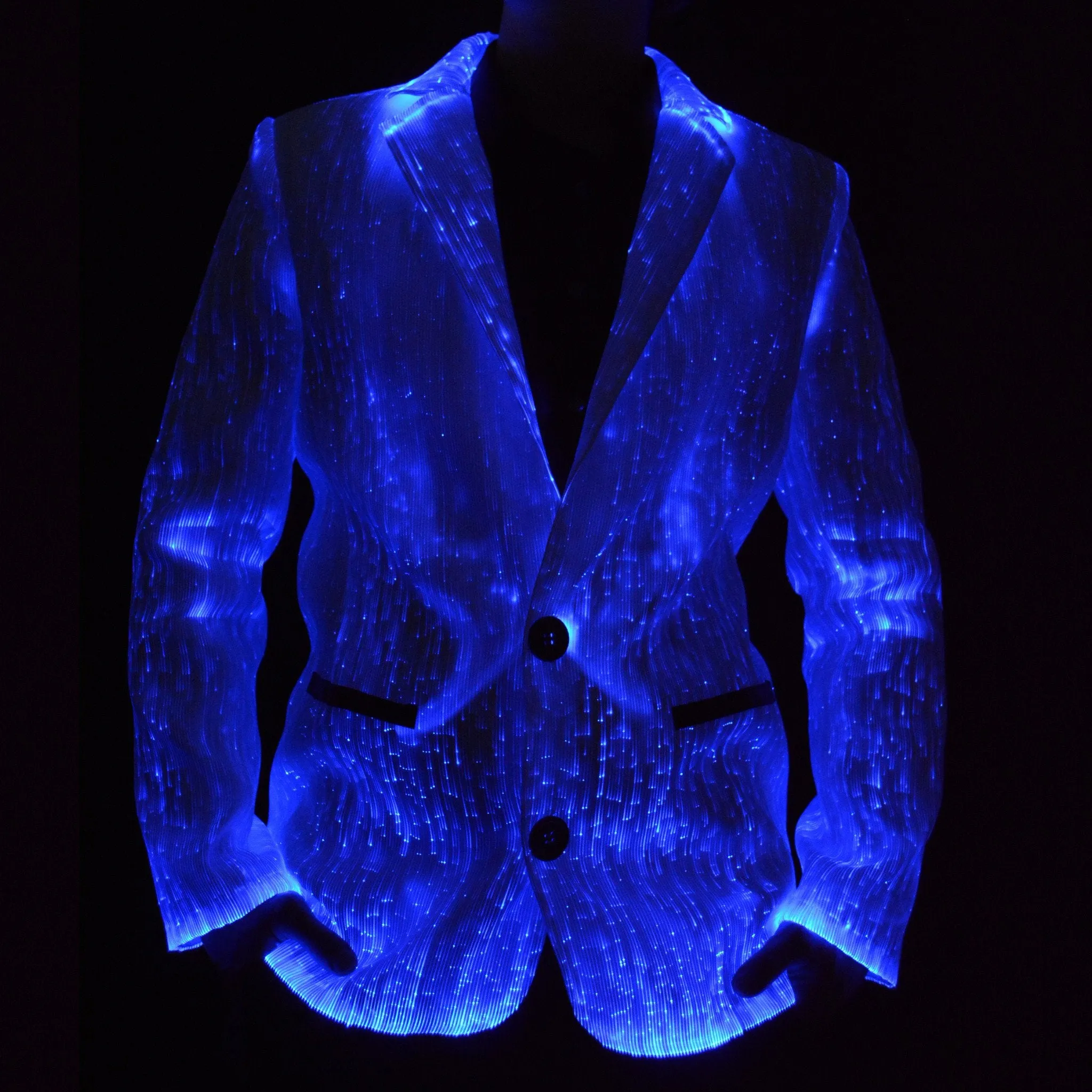 LED Light Up Fiber Optic Jackets
