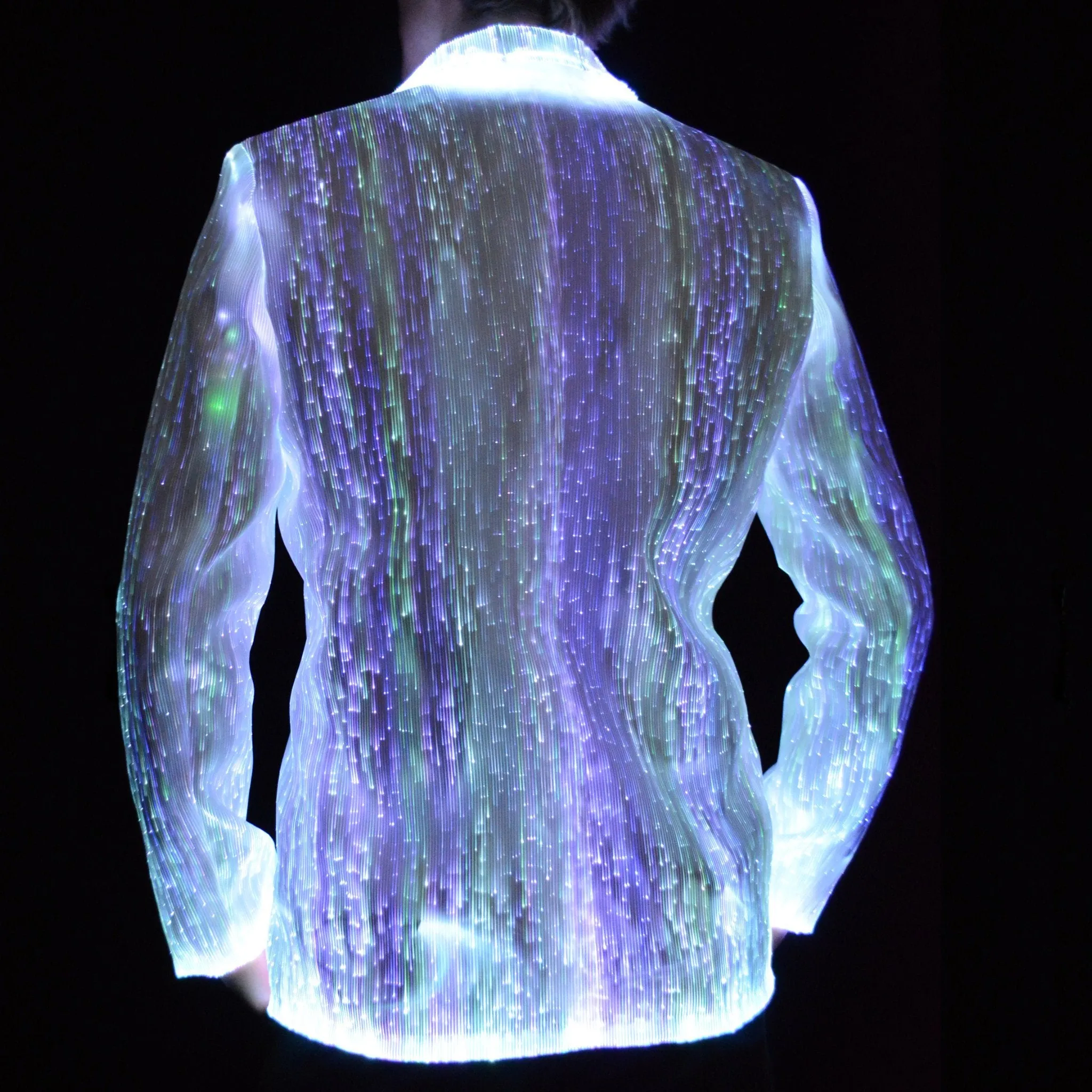 LED Light Up Fiber Optic Jackets