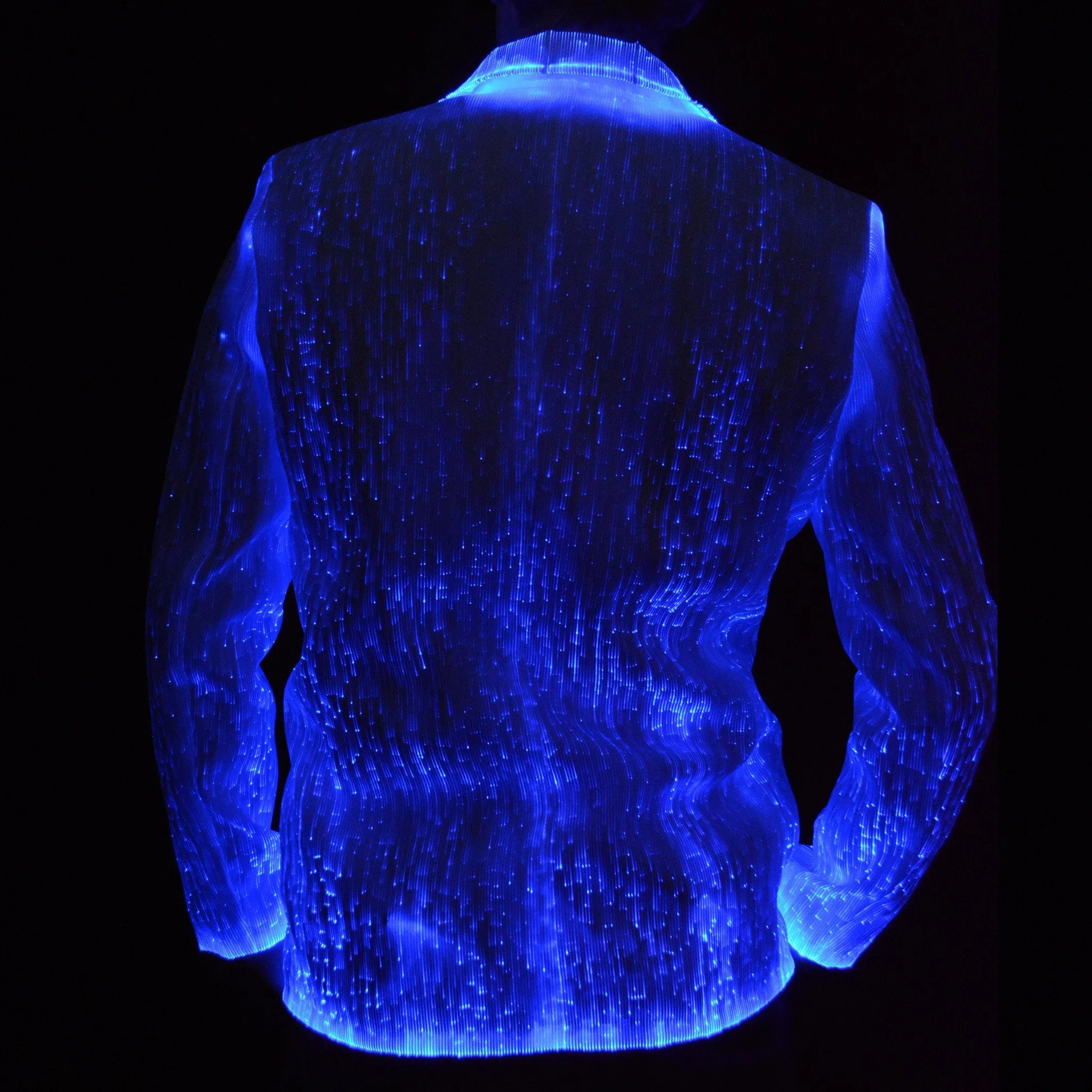 LED Light Up Fiber Optic Jackets