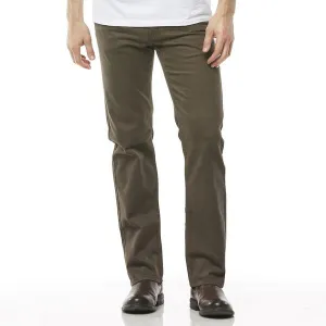 Lee Riders Moleskin Stretch Mens Jeans Woodland Brown