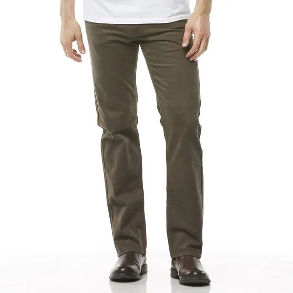 Lee Riders Moleskin Stretch Mens Jeans Woodland Brown