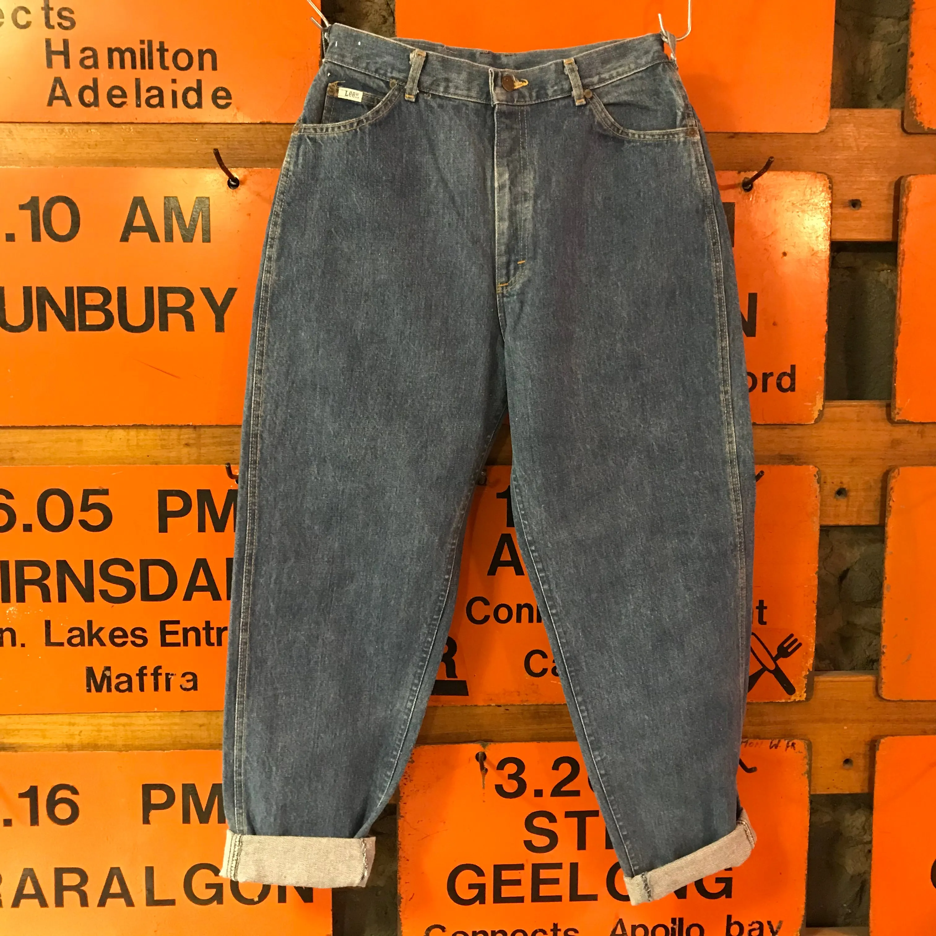 Lee Womens Jeans Vintage 80’s High Waisted Mom Jeans Made in USA