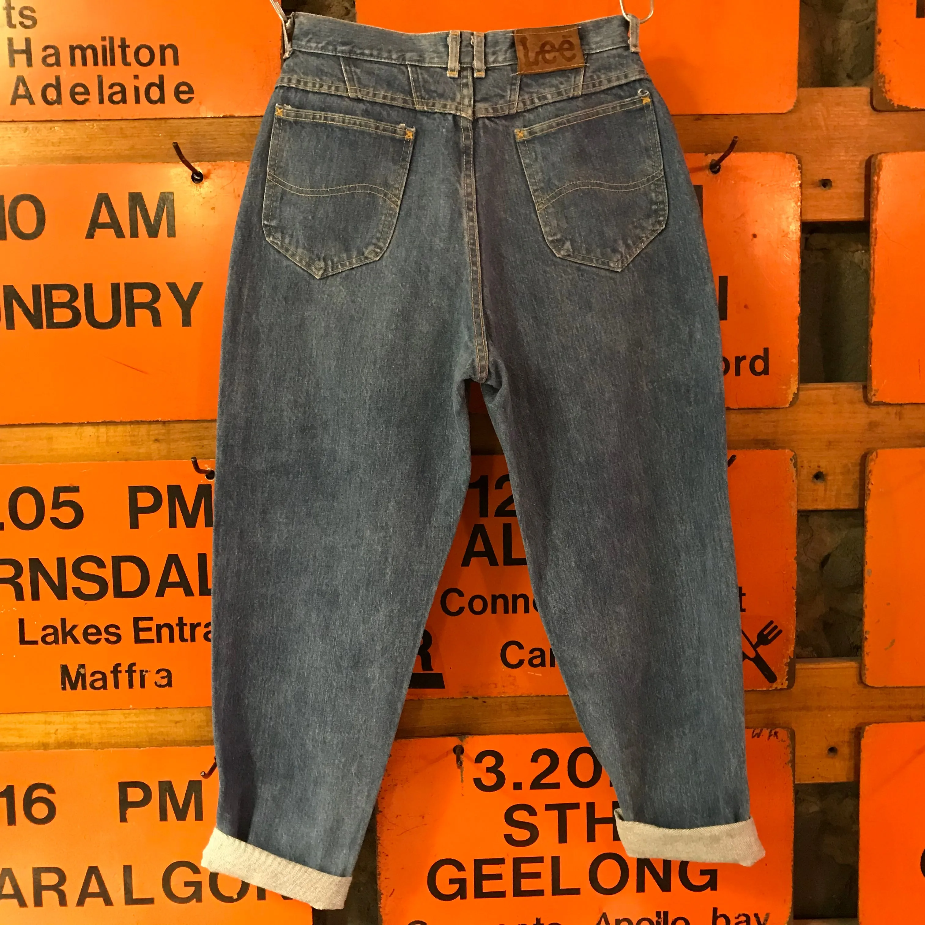Lee Womens Jeans Vintage 80’s High Waisted Mom Jeans Made in USA