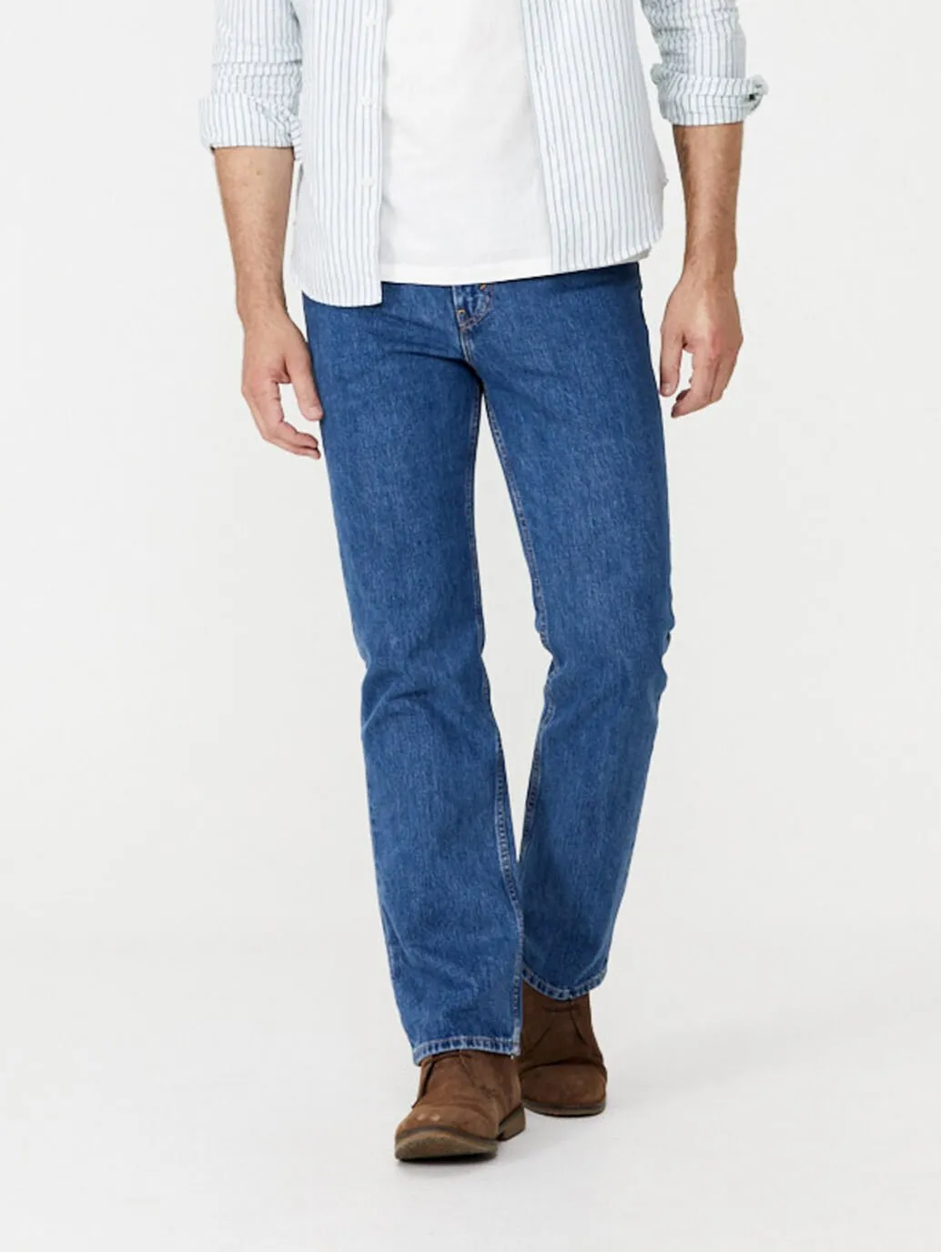 LEVI'S Men's 516 Straight Jean's Stonewash
