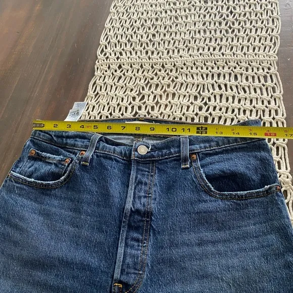 Levi’s super high rise rib cage straight leg jeans