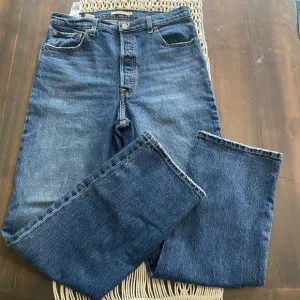 Levi’s super high rise rib cage straight leg jeans