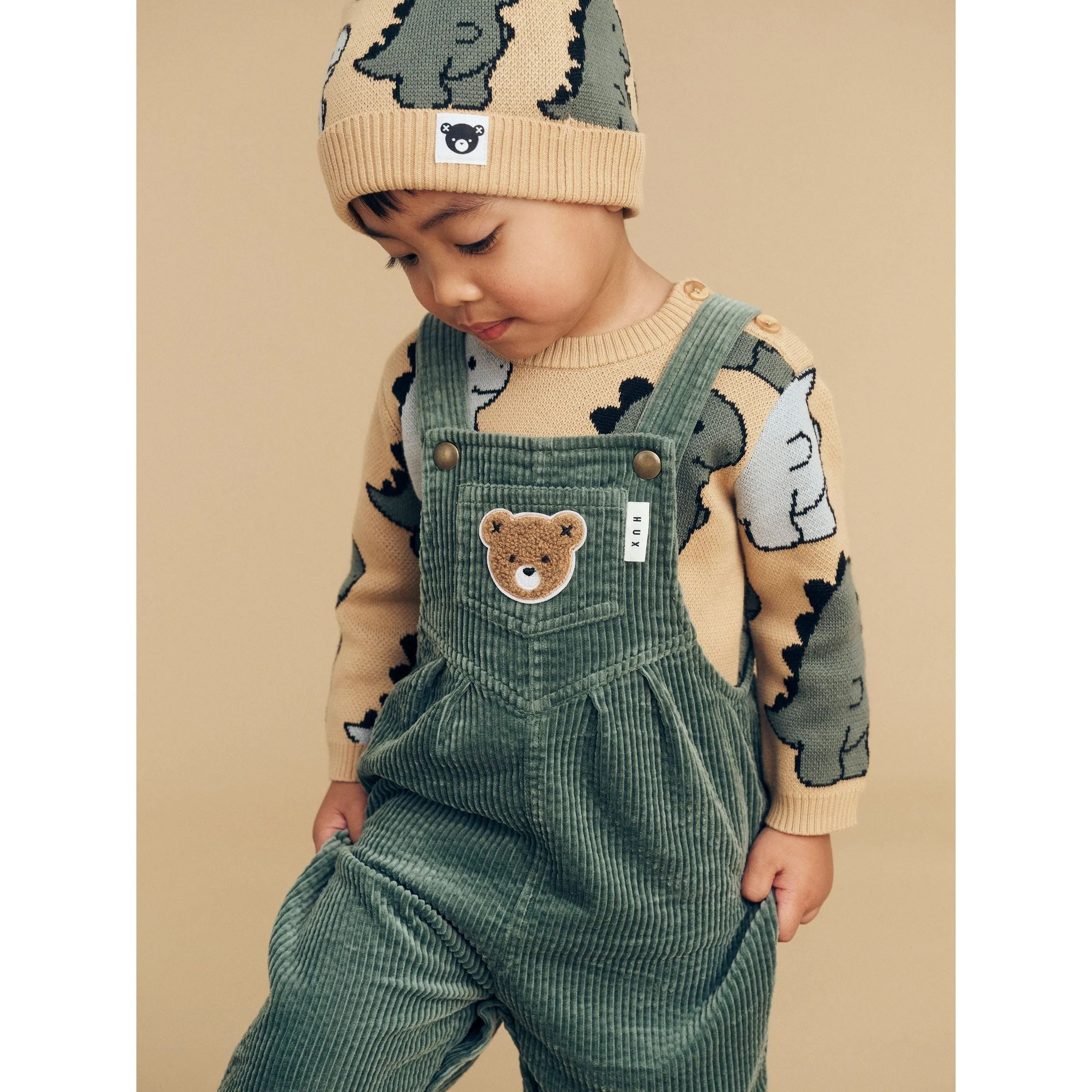 Light Spruce Cord Overalls