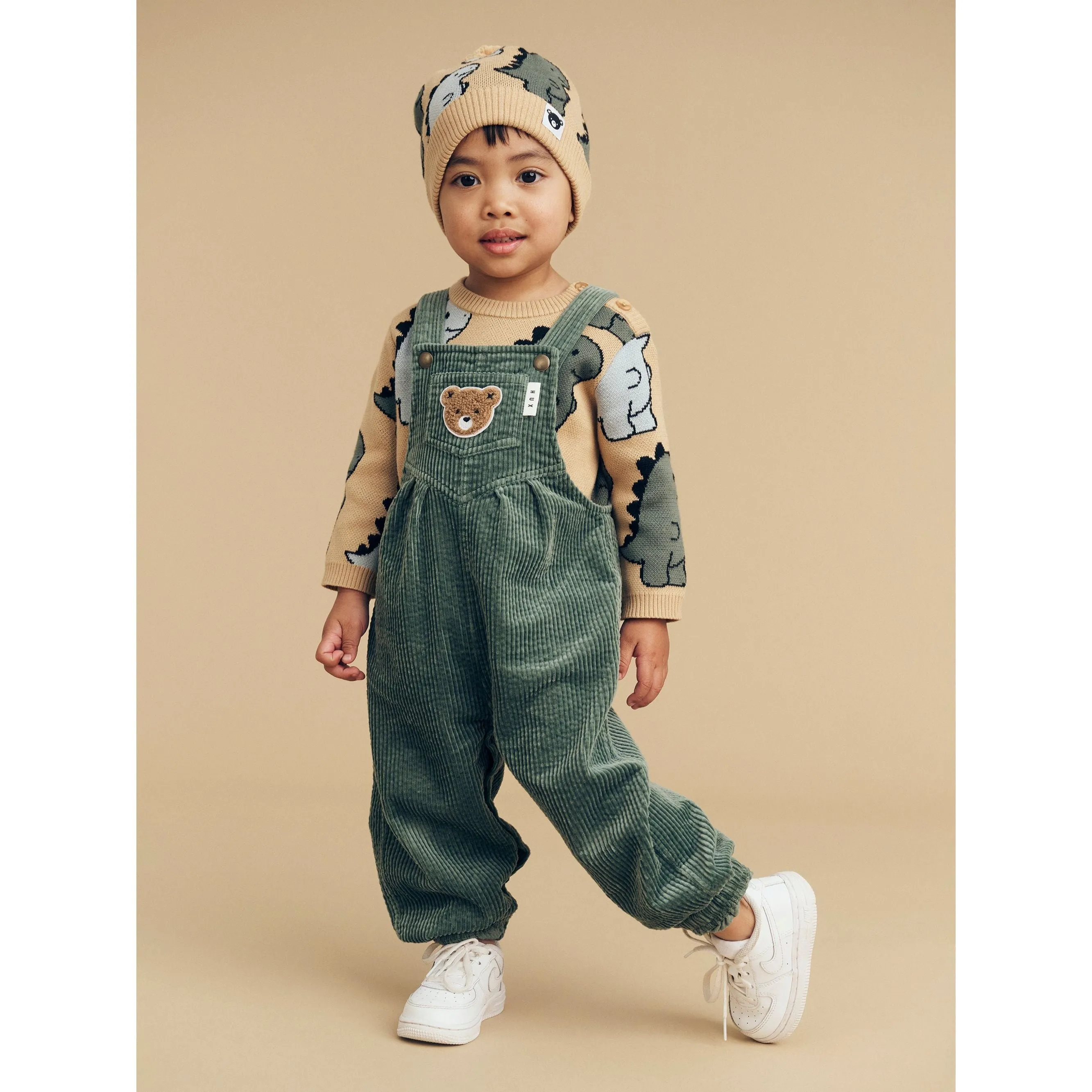 Light Spruce Cord Overalls
