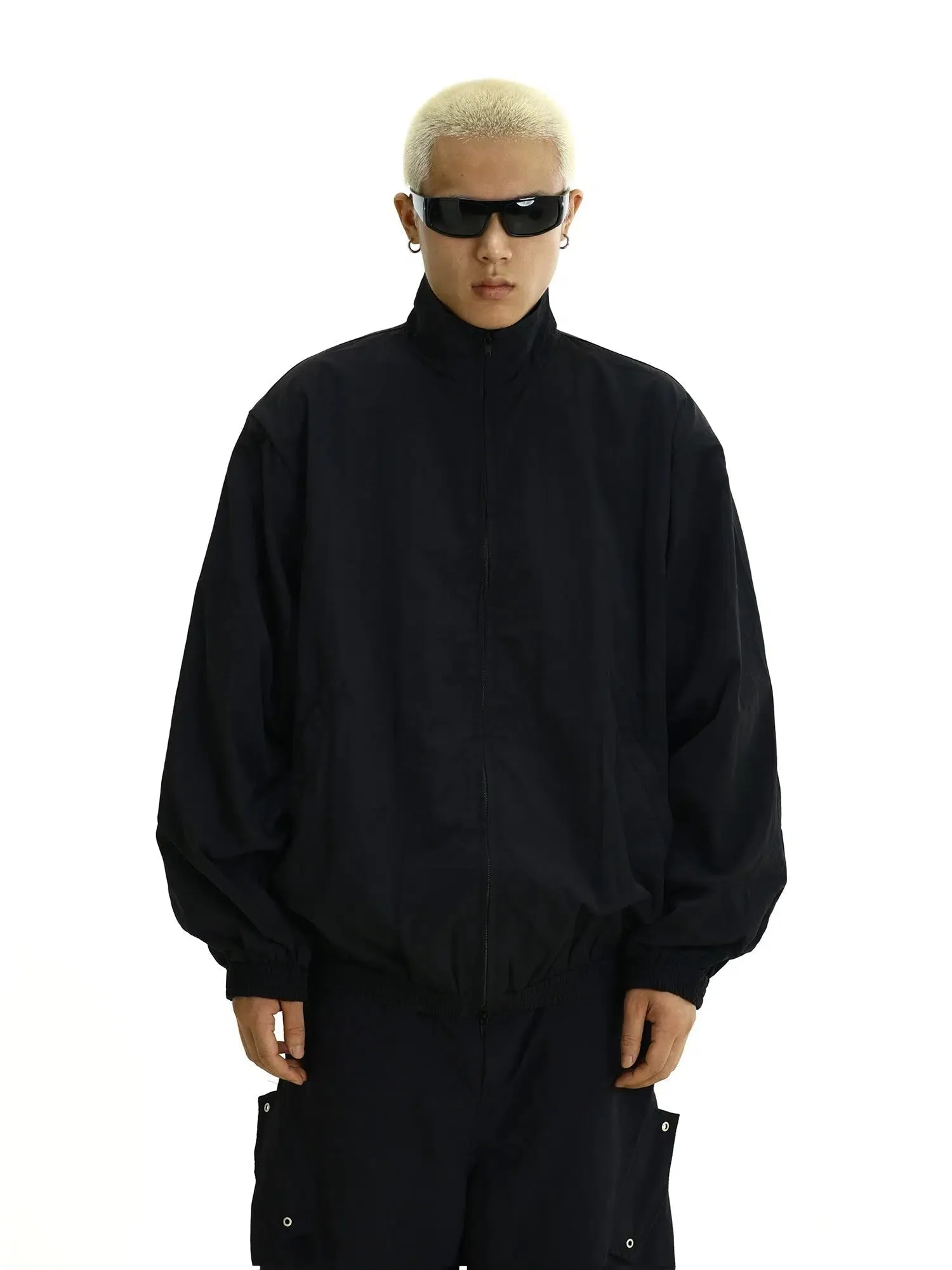 Lightweight Basic Windbreaker Jacket