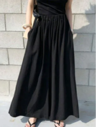 Linen Colorful Wide Pants (시원한 린넨 와이드 팬츠)
