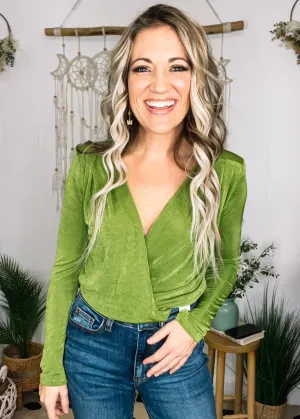 Long Sleeve Slinky Bodysuit